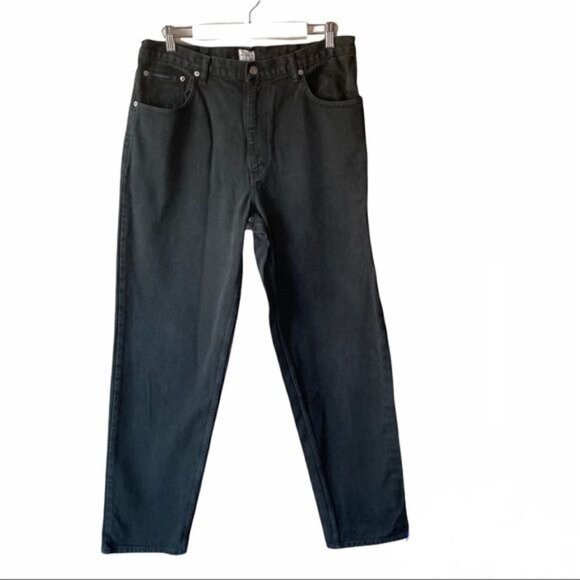 Calvin Klein Vintage Easy Fit Black Jeans 36 - Picture 1 of 8